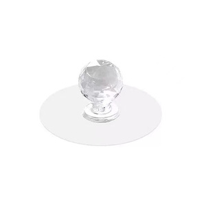 Manija <span class=keywords><strong>auxiliar</strong></span> transparente de estilo japonés moderno, cajón adhesivo firme, puerta, <span class=keywords><strong>armario</strong></span>, zapatos, manija de <span class=keywords><strong>armario</strong></span> - Product Image 1
