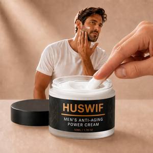 Crème anti-âge pour <span class=keywords><strong>homme</strong></span>, prix usine, végane, naturelle, à la niacinamide, apaisante, raffermissante, hydratante, soin de la <span class=keywords><strong>peau</strong></span> du <span class=keywords><strong>visage</strong></span> pour <span class=keywords><strong>homme</strong></span> - Product Image 1