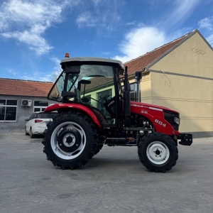 Tracteur agricole Luoyang 804, 80 CV, 4 roues motrices, roues rouges, haute productivité, transmission par engrenages, démarrage électrique - Product Image 2