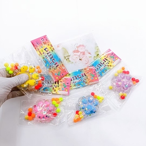 Jouet anti-stress Taba Squishy en forme de patte de chat transparente et brillante, en TPR souple, à pincer, pour enfants, prix de gros - Product Image 4