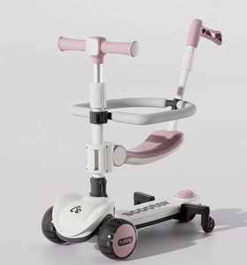 2024 Mini <strong>Electric</strong> Kids <strong>Scooter</strong> with Seat Foldable 3-Wheel Tricycle <strong>for</strong> <strong>6</strong>-8 <strong>Year</strong> <strong>Old</strong> Plastic Material on Sale - Product Image 4