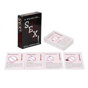 Jeu de cartes érotiques pour couples, 50 positions, jeu de bondage <span class=keywords><strong>sexy</strong></span>, jouets pour adultes - Product Image 5