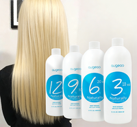 Crema Reveladora de Color para Cabello con Bajo Contenido de Amoníaco 6/9/12% 20/30/40Vol, Oxidante Permanente para Coloración de Cabello en Salón