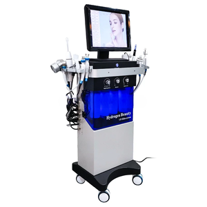 Tùy chỉnh 14 trong 1 vẻ đẹp oxy máy bay phản lực oxy da mặt thắt chặt làm trắng máy mặt làm sạch 14 + 3 Beauty <span class=keywords><strong>Salon</strong></span> máy - Product Image 3