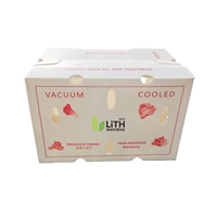 Boîte de fruits et légumes biologiques recyclables - Emballage personnalisé en polypropylène creux non ciré, résistant à l'humidité, de qualité alimentaire