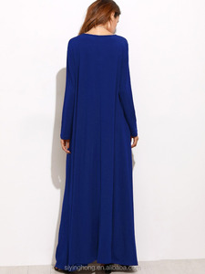 En gros <span class=keywords><strong>de</strong></span> haute qualité à fond poussant à manches longues Arabe musulman robe caftan abaya - Product Image 5
