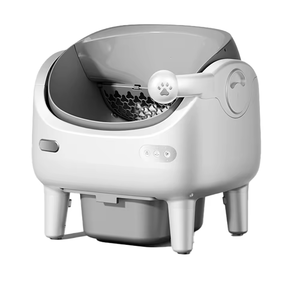 OEM Intelligent Automatic <b>Cat</b> <b>Litter</b> Box with ABS Material Full Open Design for Deodorization & Purification - Product Image 1