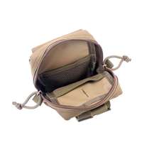 Pochette tactique multifonction unisexe, camouflage, nylon découpé au laser, PVC Oxford, fermeture éclair, antivol, imperméable, pour l'extérieur