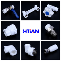 Fabricant de raccords de tuyauterie PPR de haute qualité - Tuyaux d'eau PPR en plastique pour eau froide et chaude et accessoires de plomberie