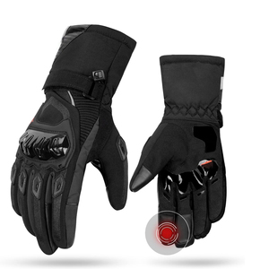 Guantes de Moto para Invierno, 100% Impermeables y Resistentes al Viento, con Pantalla Táctil - Product Image 1