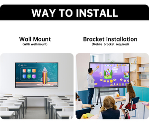 Grand écran interactif tout-en-un intelligent 4K UHD pour l'enseignement numérique en classe - Product Image 2