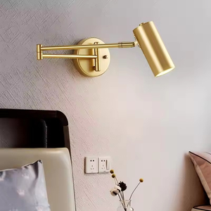 Moderna oscillazione regolabile lungo <span class=keywords><strong>braccio</strong></span> LED lampada <span class=keywords><strong>da</strong></span> <span class=keywords><strong>parete</strong></span> calda/fredda illuminazione <span class=keywords><strong>a</strong></span> <span class=keywords><strong>parete</strong></span> comodino domestico illuminazione <span class=keywords><strong>da</strong></span> <span class=keywords><strong>parete</strong></span> applique - Product Image 4