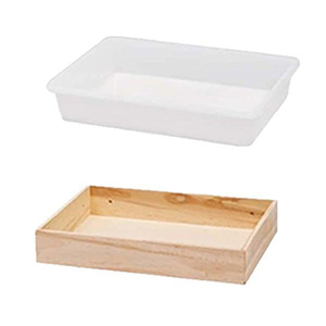 Wooden Rabbit Hay <b>Feeder</b> With Food Tray Multifunctional Pet Feeding Station For Small Animals - Product Image 4