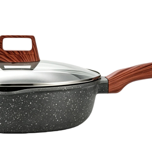 Poêle Wok Portable de Voyage en Alliage Léger de 28 cm, Personnalisable pour la Cuisson - Product Image 4