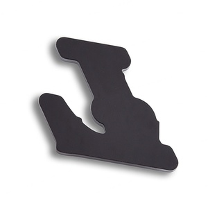 Aimant de réfrigérateur en acrylique avec logo d'équipe de basket-ball, lettres violettes, marque privée - Product Image 4