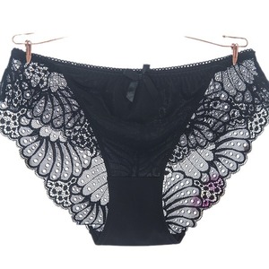 Mutandine da <span class=keywords><strong>Donna</strong></span> in Morbido Nylon con Elegante Fiocco in Pizzo e Vita Bassa - Vendita all'Ingrosso - Product Image 5