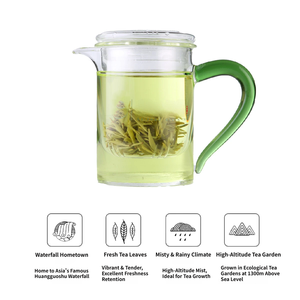 Thé vert Maofeng de qualité supérieure 120g, coffret cadeau de luxe, thé en feuilles chinoises, arôme riche, goût doux, sain, frais, biologique - Product Image 6