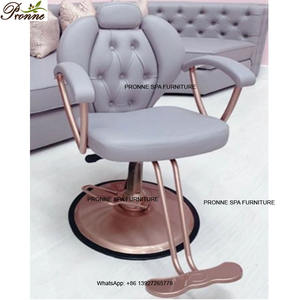 Salon de coiffure en gros style moderne pas cher rose et or hydraulique inclinable <span class=keywords><strong>femme</strong></span> <span class=keywords><strong>coupe</strong></span> de <span class=keywords><strong>cheveux</strong></span> chaise de barbier - Product Image 4