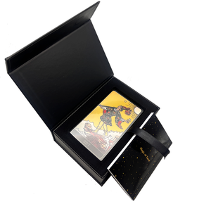 Carte Oracolo con Bordi Dorati Stile Russo, Mazzo di Carte Tarocchi Personalizzato Rider Originale con Scatola Magnetica e Libro Manuale - Product Image 6