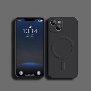 Funda de Silicona Líquida Antigolpes para <span class=keywords><strong>iPhone</strong></span> 17 16 15 14 13 12 11 Pro <span class=keywords><strong>Max</strong></span> Plus, Compatible con <span class=keywords><strong>Cargador</strong></span> Inalámbrico Magnético - Product Image 5