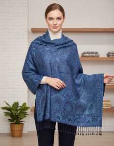 Chales o bufandas Jamawar 100% seda - Product Image 1