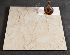 도매 중국 자연적인 돌 대리석 터키 베이지 석판. 제조 소 피텔 골드 정맥 크림 베이지 대리석 벽 타일 - Product Image 6