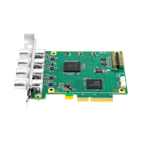 Carte de capture 400N4SDI 4 canaux PCIe 1080p60 H.264 pour diffusion en direct 3G SDI avec sortie HTTP/RTMP/RTSP