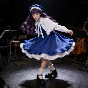 Sakura Daidouji Tomoyo Cosplay Costume Maid Dress Set Winter 2025 Anime Role Playing Outfit For Women - Product Image 4