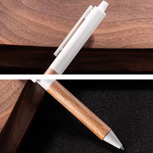 Penna di bambù certificato di sicurezza materiale di legno nessun rapporto di prova tossico penna in legno opzione Font personalizzato incisione di bambù <span class=keywords><strong>tipografia</strong></span> stile - Product Image 6