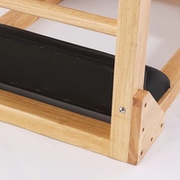 Baril d'escalade Pilates réglable en chêne – Équipement de fitness pour studio, machine d'entraînement Pilates, exercices de yoga et renforcement corporel