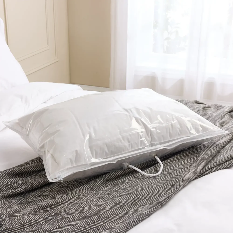 Clear Luxury PVC Plastic Bedding Storage