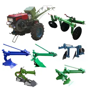 Uganda hot sale mini two wheel farm walking tractor / Agricultural machinery equipment