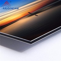 Panneaux composites en aluminium (ACP) double face, revêtement en marbre PVDF, pour murs, ustensiles de cuisine, haute qualité, haute résistance à la corrosion