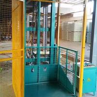 Plateforme élévatrice murale électrique à chaîne métallique, nouvelle, haute capacité de charge, pour marchandises