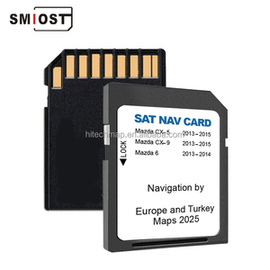 Smiost <span class=keywords><strong>Tom</strong></span> 8GB <span class=keywords><strong>GPS</strong></span> cập nhật bản đồ ngoại tuyến chuyển hướng CID Bộ nhớ Thẻ SD cho Mazda NB1 2025 CX5 CX9 6 Châu Âu - Product Image 1