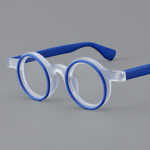 2293 alta qualità <span class=keywords><strong>da</strong></span> uomo moda acetato Designer <span class=keywords><strong>occhiali</strong></span> rotondi montature per <span class=keywords><strong>occhiali</strong></span> <span class=keywords><strong>da</strong></span> <span class=keywords><strong>vista</strong></span> fatti a mano <span class=keywords><strong>occhiali</strong></span> <span class=keywords><strong>da</strong></span> <span class=keywords><strong>vista</strong></span> <span class=keywords><strong>lenti</strong></span> ottiche - Product Image 2