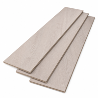 Plancher décoratif en stratifié Yamal 1214x304x10mm pour décoration intérieure, grade d'émission ENF, système de pose à clipser, rainures en V sur quatre côtés