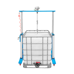 气动搅拌机 250 加仑 IBC 大型桶专用可调速自动升降胶水油墨涂料搅拌机 - Product Image 1