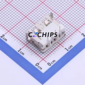 908-161A1011D10111 USB Connector Bent Lead Through Hole Connector Type-A Female Right Angle Insert 4P - Product Image 2