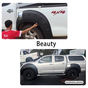 Accesorios Exteriores para Auto, Guardabarros Negros de ABS Modificados para Camioneta Isuzu D-max 2012 en Adelante - Product Image 6