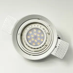 Soluzione downlight led trimmless downlight moderno 24 regolabile colore bianco led downlight 50w luce spot LED