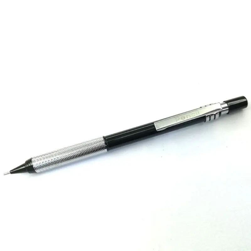 חלק כתיבה קוריאני מכאני עיפרון, מזרק מכאני עיפרון מתכת 0.9mm