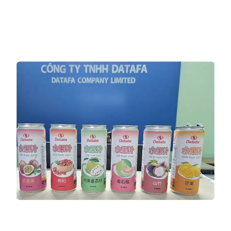 Fruchtsaft Datafa Guter Preis Saft flaschen Saft konzentrat Oem Service Karton Vietnam Produkt hersteller