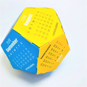 Personalized Cute Shape Custom New Year Desk <strong>Wall</strong> Custom Calendars <strong>Planner</strong> Printing <strong>2023</strong> Hanging Beauty Advent Calendar - Product Image 3