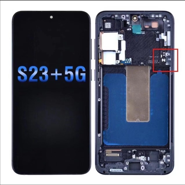 Mobile Phone LCD Screen for Samsung Galaxy S23+ 5G Touch Screen Replacement Screen for Samsung Galaxy S23 Plus Mobile Display