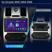 Junsun-Navigation GPS sans fil pour Chrysler 300C 2004-2007, livraison rapide, CarPlay, Android, V1