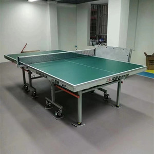 Mesa de ping-pong Double Fish 288 de 25 mm, plegable para interiores con ruedas para uso doméstico - Product Image 2