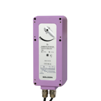 ExS6061Pro-SF15AF/24V - Actionneur de registre coupe-feu et anti-fumée antidéflagrant à rappel par ressort 15 Nm Modulant (0-10V) AC/DC 24V