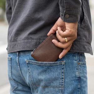 Cartera de Mano de Cuero para Hombre, Estilo Clutch, Gran Capacidad, Casual, con Acabado en Cuero PU Suave - Product Image 2