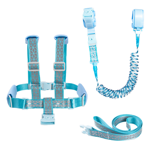 Gelang tali baja pelindung anak-anak, tali Harness Anti hilang & tali baja pengekang bayi balita dengan gelang tali kalung - Product Image 4